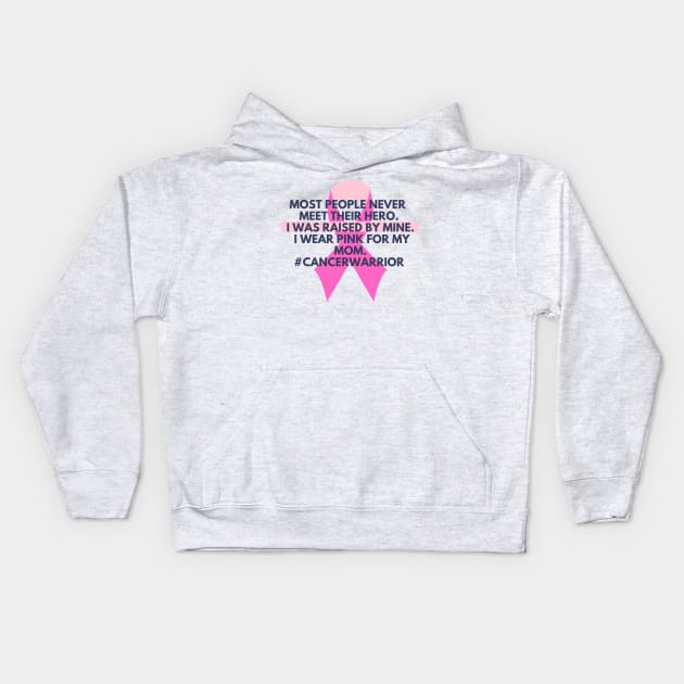 Most people never meet their hero. Kids Hoodie by Sunshine & Happiness